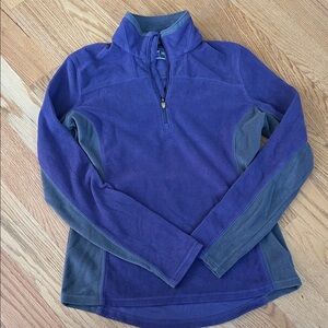 Alpine Purple and Gray Pullover